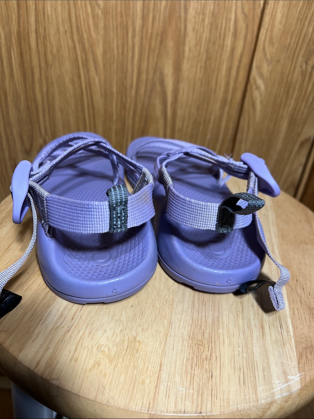 Chaco Lilac Strappy Kids' Sandals - Picture 3 of 7